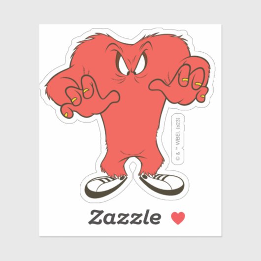 Sticker Pose Gossamer Menacer (Feuille)