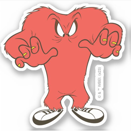 Sticker Pose Gossamer Menacer (Devant)