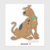 Sticker Pose Scooby-Doo Bashful (Feuille)