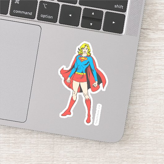 Sticker Pose Supergirl 5 (Détail)