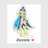 Sticker Poses Batgirl (Feuille)