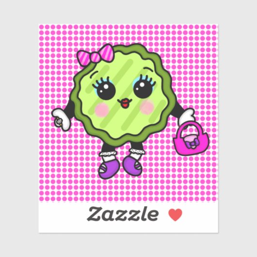 Sticker Posh Pickle | Joli Blingup (Feuille)