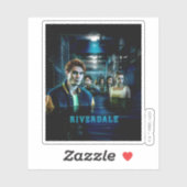 Sticker Poster de l'allée inondable de Riverdale (Feuille)