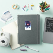 Sticker Poster du télescope spatial Hubble. (Couverture iPad)