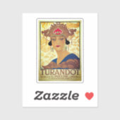 Sticker Poster pour Turandot - Giacomo Puccini (Feuille)