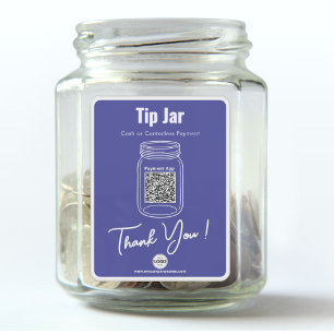 Sticker Pot-conseil, application de paiement de code QR pe