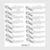 Sticker Pot de rangement pour boulangerie organisation de  (Feuille)