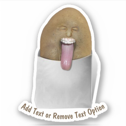 Sticker Potato Tongue (Devant)