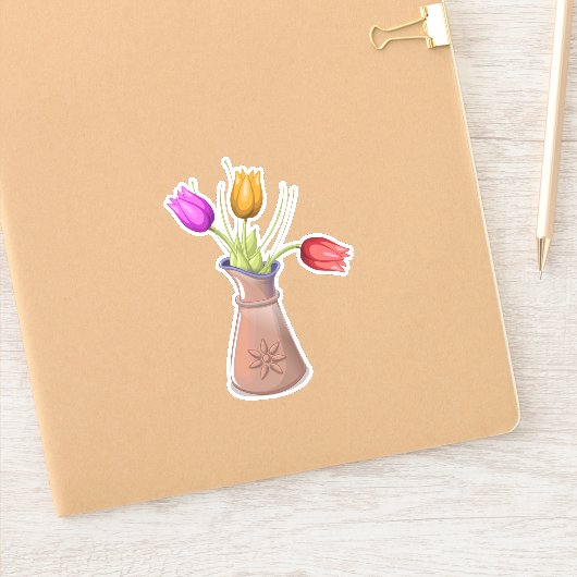 Sticker Pots de fleurs (Carnet)