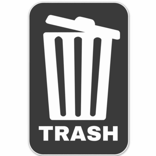 Sticker Poubelle (Devant)