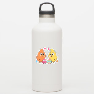 Sticker Poulet de Pâques mignons