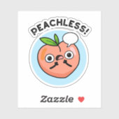 Sticker Poulet De Pêche Fruit Sans Perche (Feuille)