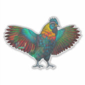 Sticker Poulette Numérique (Devant)