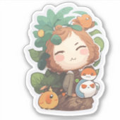 Sticker poupée (Devant)