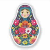 Sticker Poupée Matryoshka (Devant)