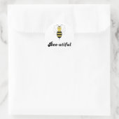 Sticker pour abeille souriante (Sac)