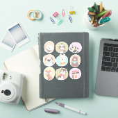 Sticker pour animaux mignons (Couverture iPad)
