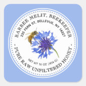 Sticker pour apiculture Étiquette de miel (Devant)