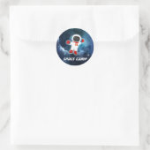 Sticker pour astronaute du camp spatial (Sac)