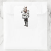 Sticker pour astronaute Pferd (Sac)