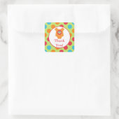 Sticker pour Baby shower de Chouette Bodysuit Baby (Sac)