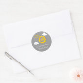 Sticker pour Baby shower Ray of Sunshine (Enveloppe)