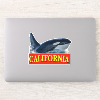 Sticker pour baleine tueuse en Californie