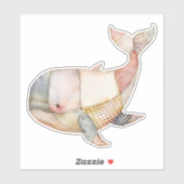 Sticker pour baleines à rapaces (Feuille)