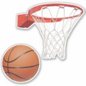 Sticker pour basket et cerceau (Devant)