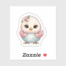 Sticker pour bébé mignon - Pastel Aquarelle Design
