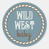 Sticker pour bébé Wild West (Devant)