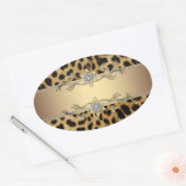 Sticker pour bijoux en or Leopard (Enveloppe)