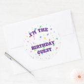 Sticker pour Birthday Guest (Enveloppe)