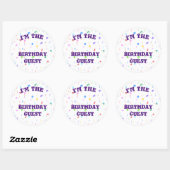 Sticker pour Birthday Guest (Feuille)