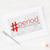 Sticker pour blocs de période de projet - Rectangl (Enveloppe)