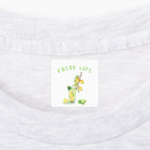 Sticker pour boire du citron frais - Texte personn (Apposé)