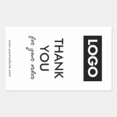 Sticker pour boîte de logo d'entreprise moderne (Devant)