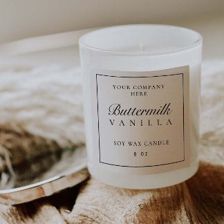 Sticker pour boîte de marque minimal pour Étiquett