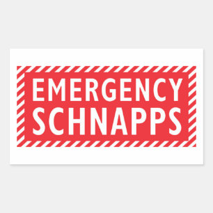 Sticker pour boîte de secours - Schnapps