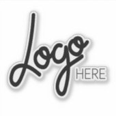 Sticker pour bouteille d'eau logo professionnel pe (Devant)