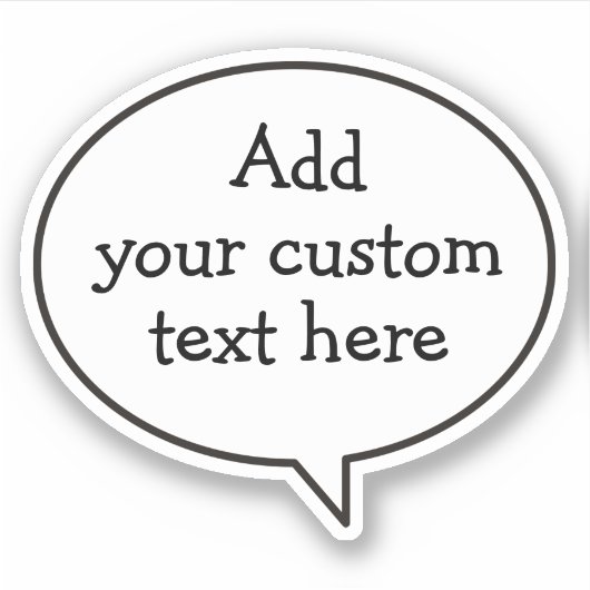 Sticker pour bulle vocale (Devant)