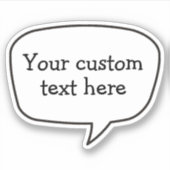 Sticker pour bulle vocale (Devant)