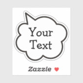 Sticker pour bulle vocale (Feuille)