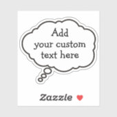 Sticker pour bulle vocale (Feuille)