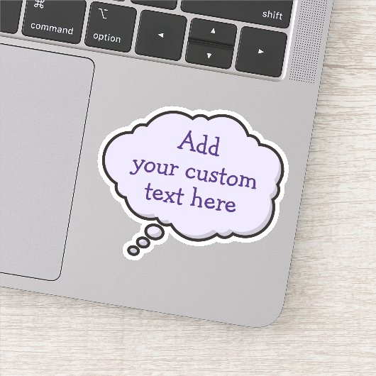 Sticker pour bulle vocale couleur (Détail)