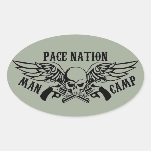 Sticker pour camp homme OD (Devant)