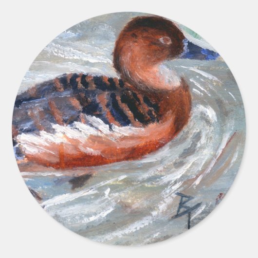 Sticker pour canard de natation (Devant)