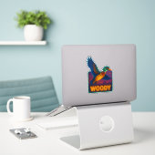 Sticker pour canard en bois de Neon (Ordinateur portable sur le bureau)