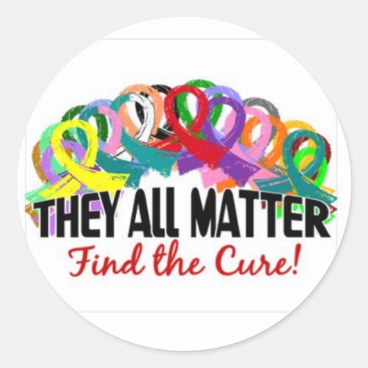 Sticker pour cancer (Devant)