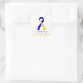 Sticker pour Carré blanc de Down Syndrome Advocate (Sac)
